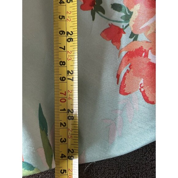 Elegant Girls size 5 Floral Dress with rhinestone lined pockets - Picture 4 of 7